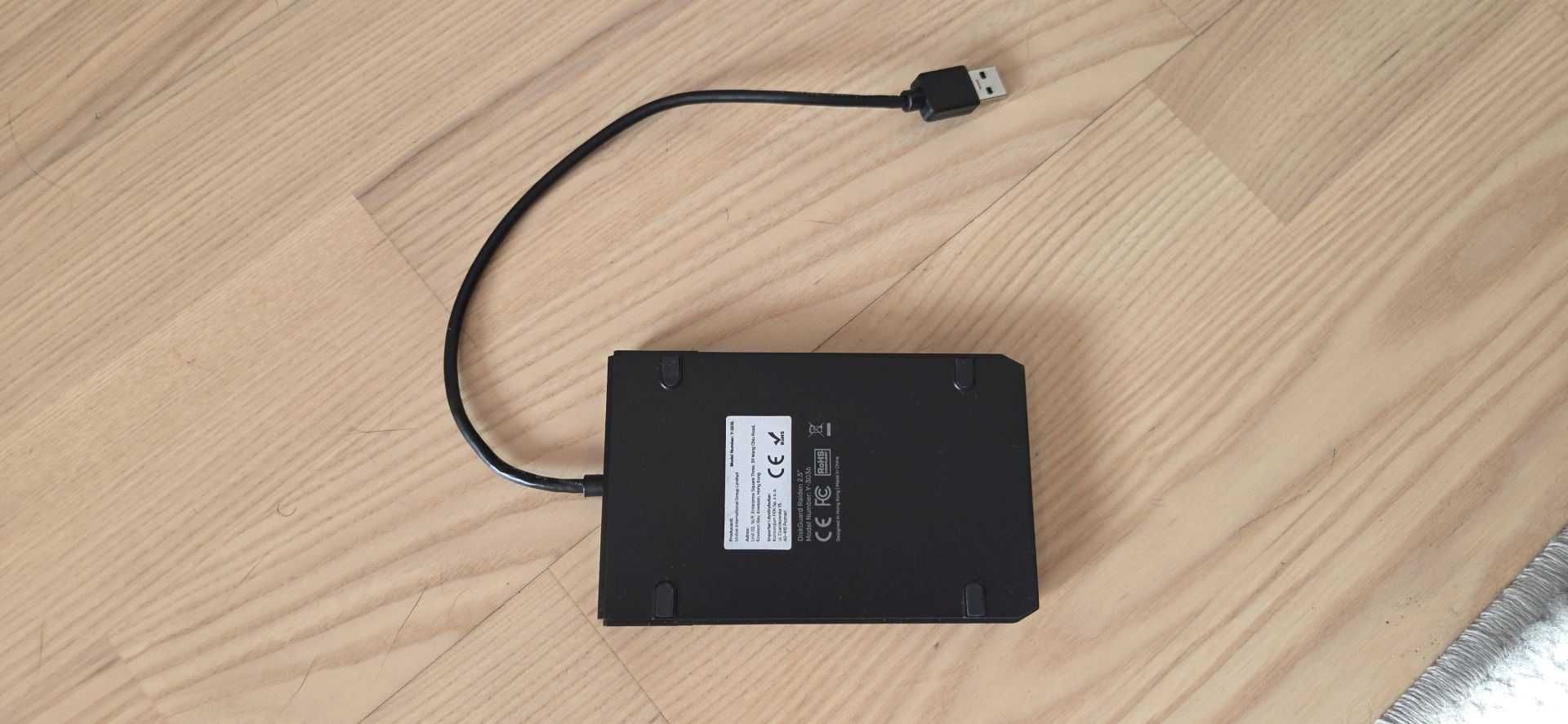 Dysk twardy HDD 500 GB WD 5000LPCX + obudowa Unitek Y-3036