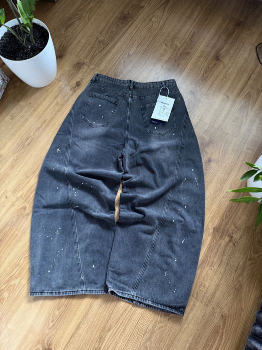 Opium baggy jeans широкі джинси black oversized acne балони