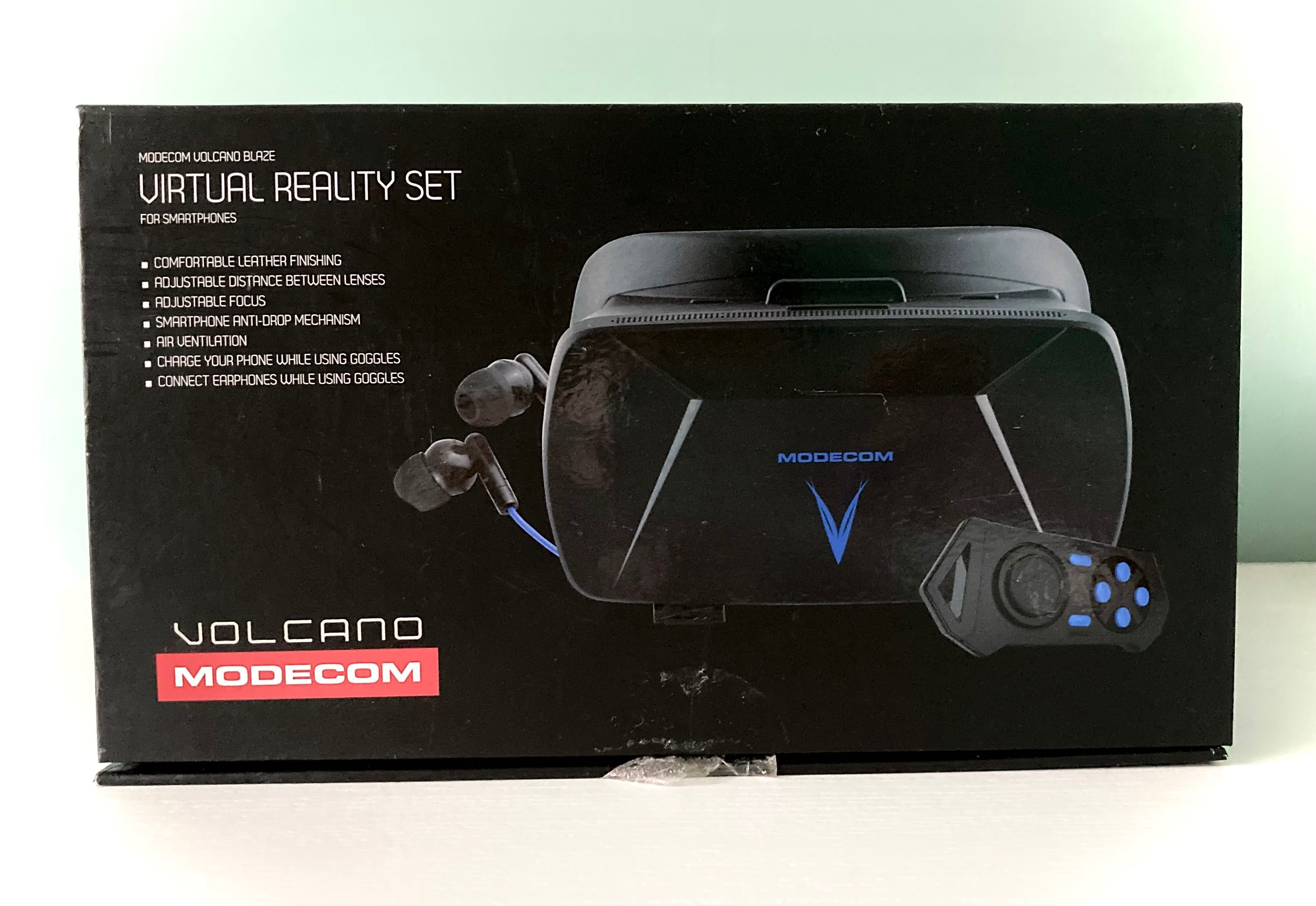 Volcano Modecome Virtual Reality Set Okulary VR