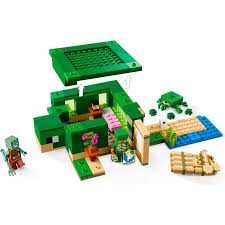 Конструктор LEGO Minecraft Пляжний будинок у формі черепахи