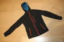 SOFTSHELL czarny DECATHLON / 12 lat / rozmiar 143-152