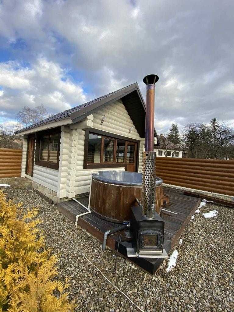 Balia Ogrodowa Jacuzzi Bania Hot Tub Gorąca beczka Pokrywa Termiczna