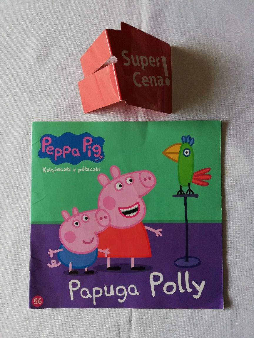 książka bajka "świnka Peppa papuga Polly"