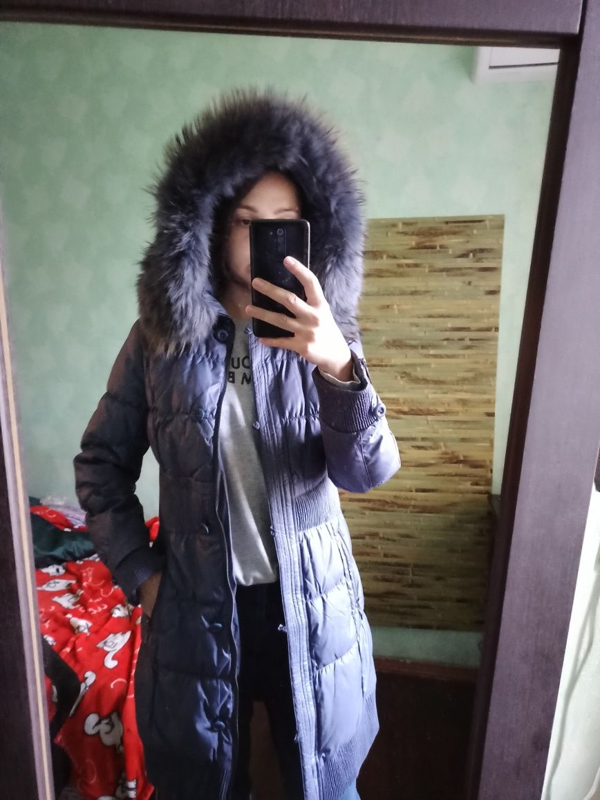 Пуховик пальто зима