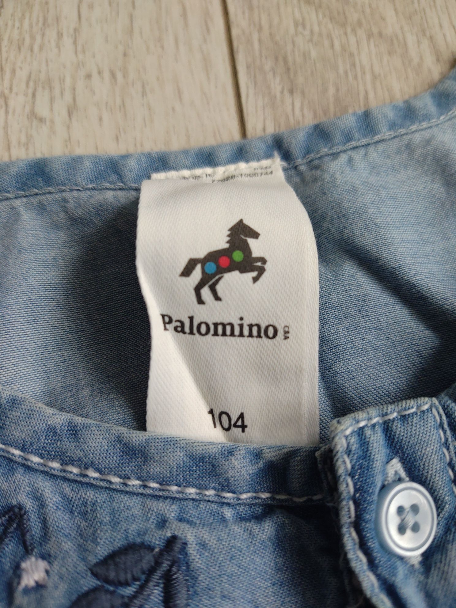 C&A 104 jeansowy kombinezon palomino onesie