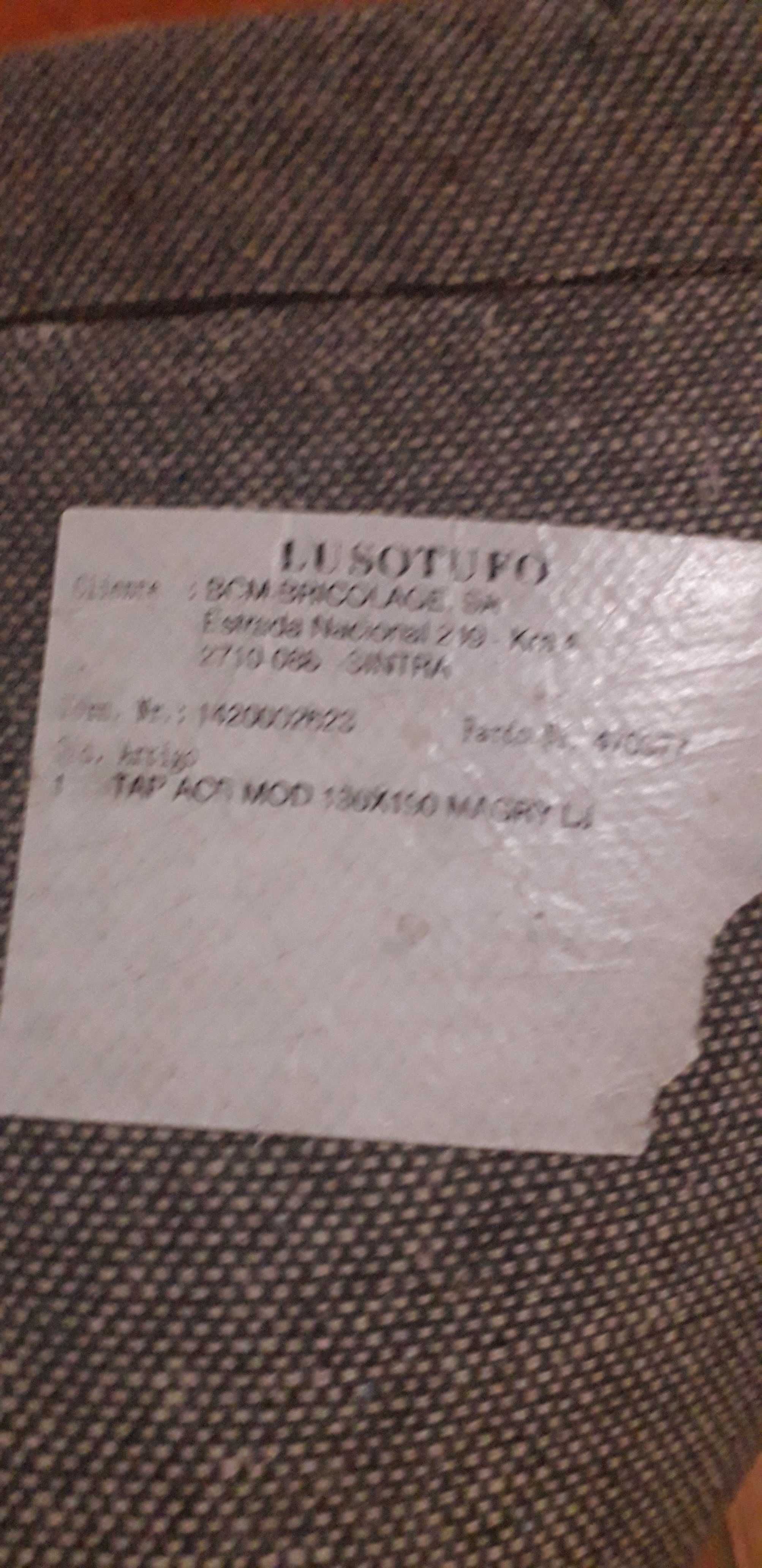 Tapete (carpete) Lusotufo tons laranja 130cmx190cm