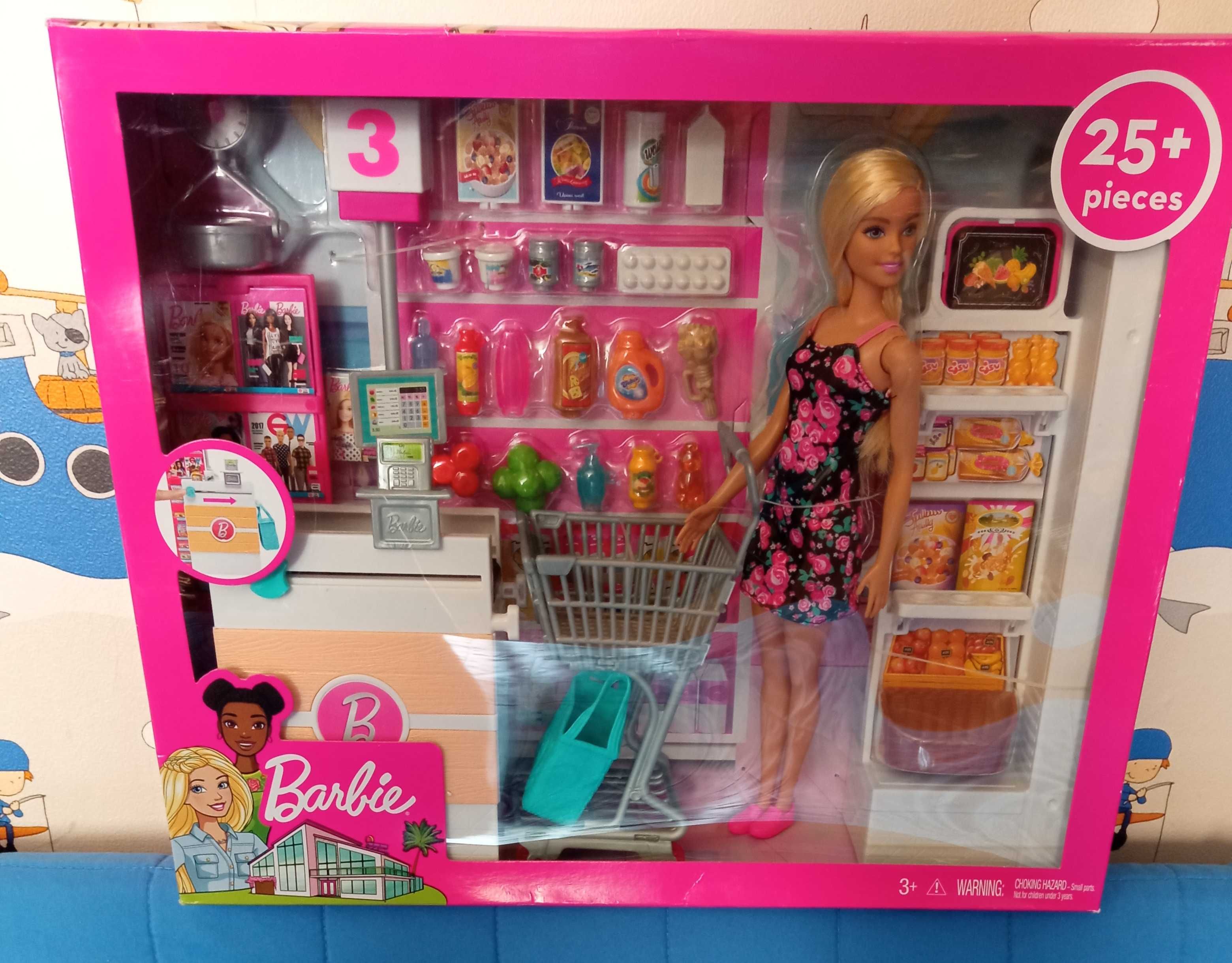 Кукла Барби Купай и играй с животными Barbie Play N Wash Pets