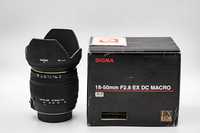 Obiektyw Sigma 18-50mm 2.8 Macro, do Nikon