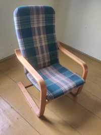 Fotel z gięte sklejki na werandę lub taras