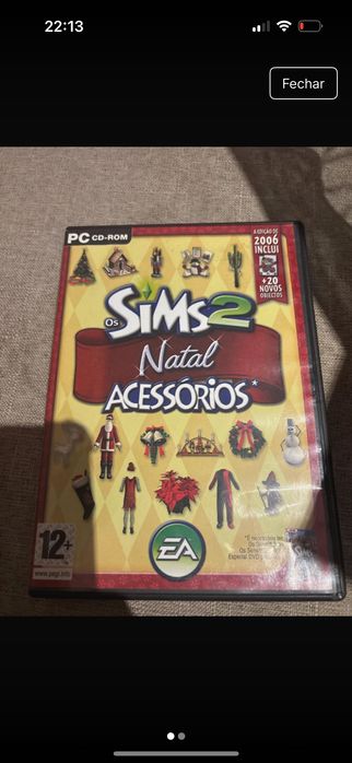 Jogo sims acessórios de natal