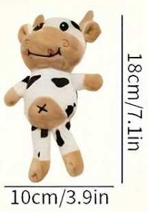 Uroczy Pluszak maskotka 18cm Krowa krówka