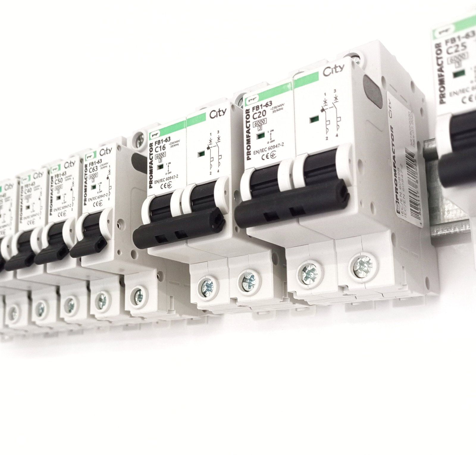 Автоматы Promfactor Schneider Hager 10a 16a 25a ПЗВ, УЗО, РЕЛЕ