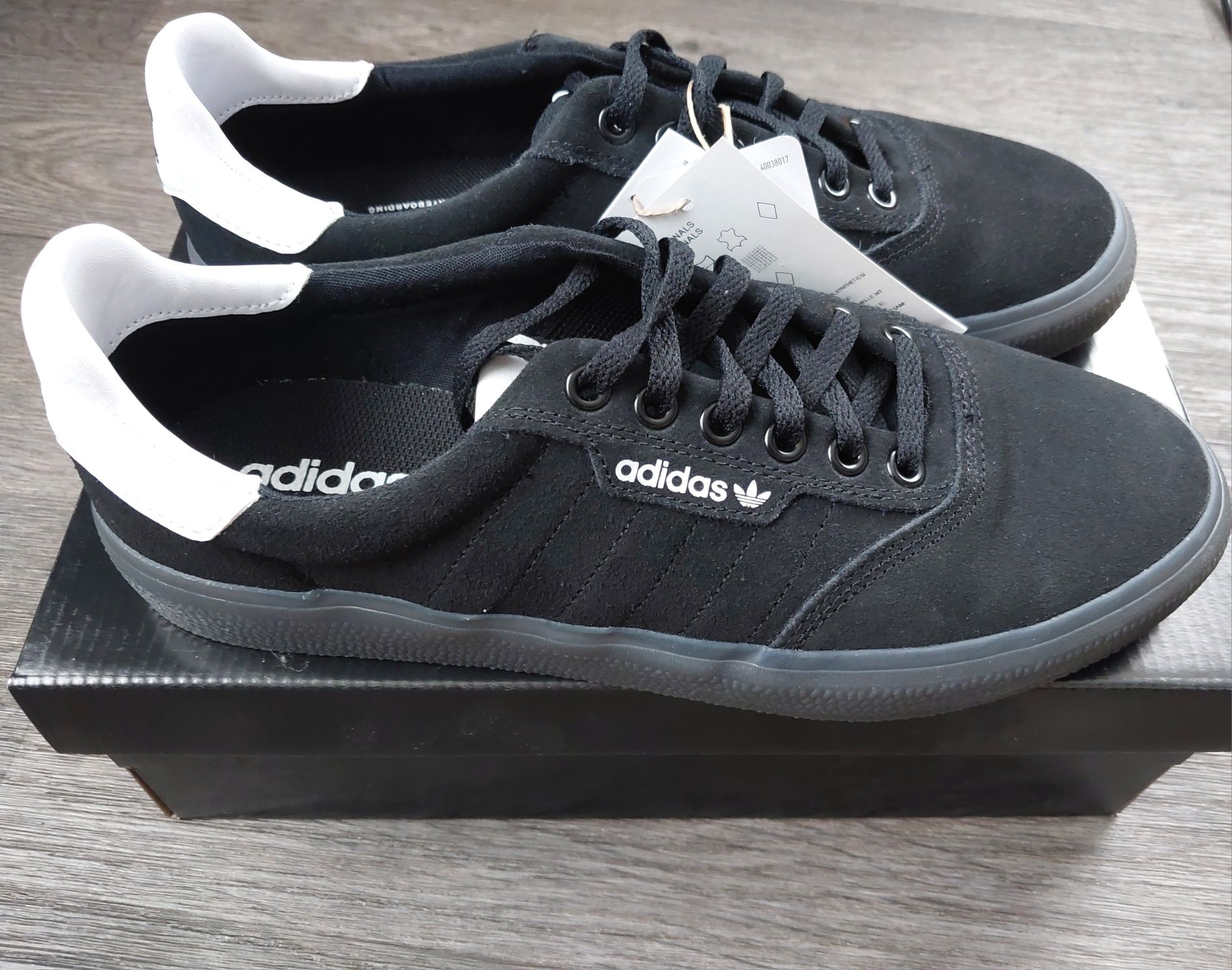 Buty Unisex, Adidas 3MC czarne (r.42 dł.26.5cm)