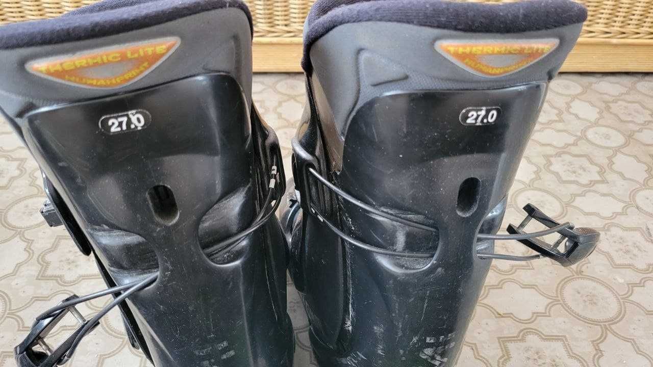 Лыжи Dynastar 162 + чехол к ним + ботинки Salomon 27 (41-42 см)
