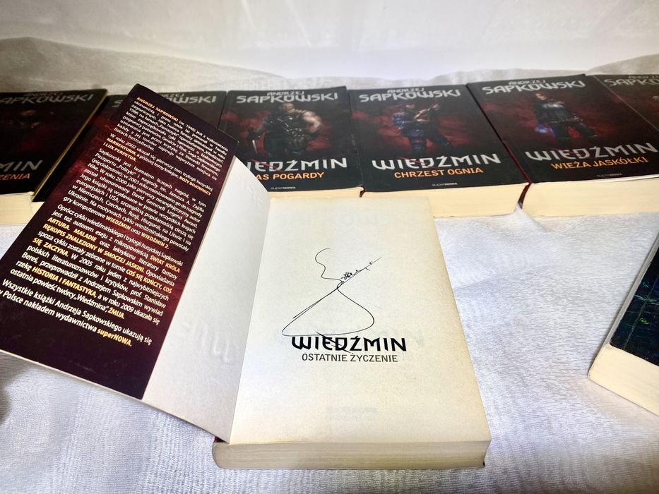 [AUTOGRAFY] Kolekcja Wiedźmin Andrzeja Sapkowskiego
