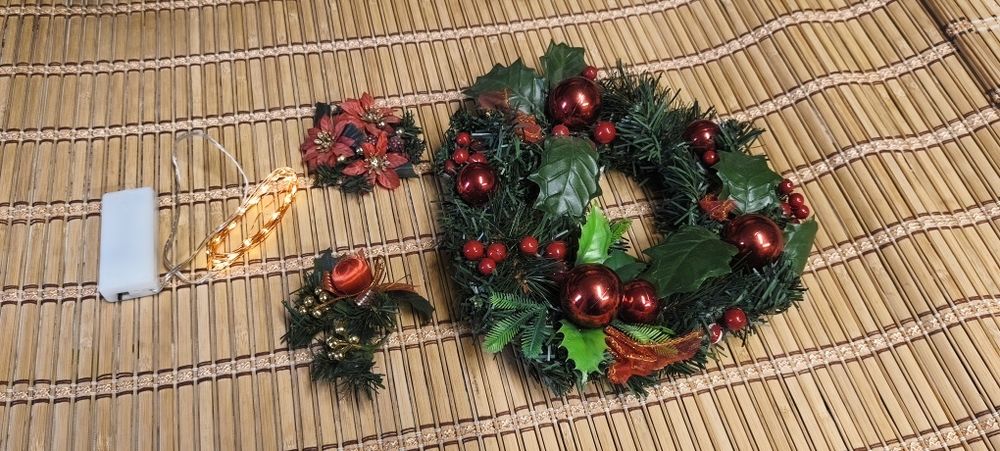 Ozdoby na stół na święta