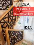 SCHODY drewniane, BALUSTRADA AŻUROWA, projekt, montaż, PRODUCENT