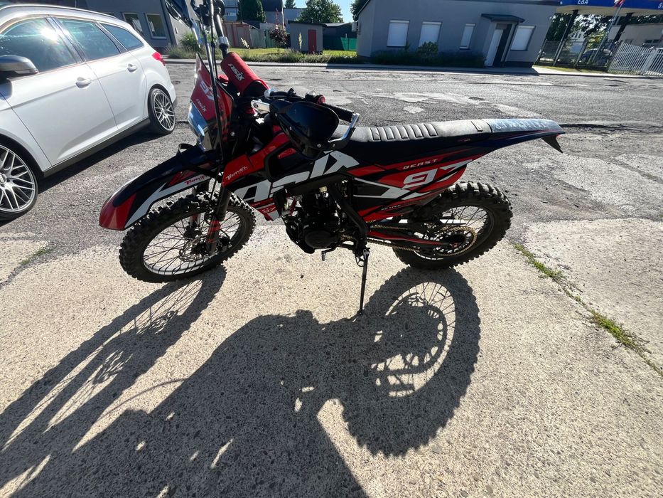 Sprzedam swój motocykl crossowy ASIX XT 97 (rocznik 2024)