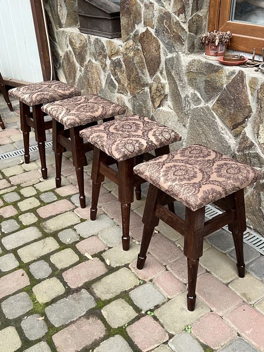 РОЗПРОДАЖА Табуретки з масиву бук не дорого табуретка стільці