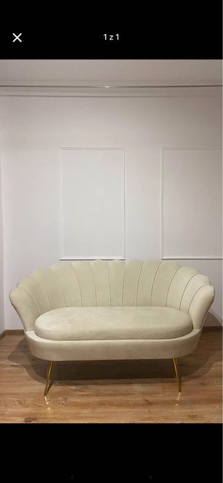 Sofa muszelka stan idealny