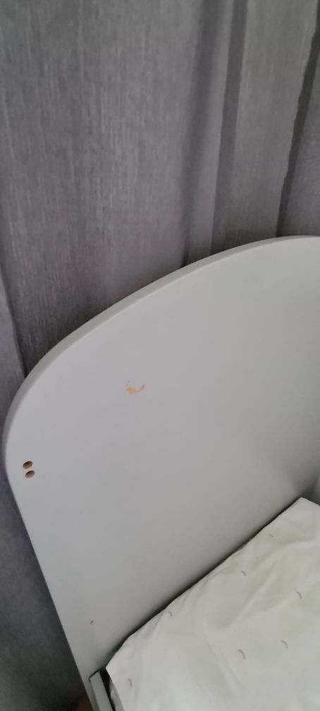 Berço  ikea cinza