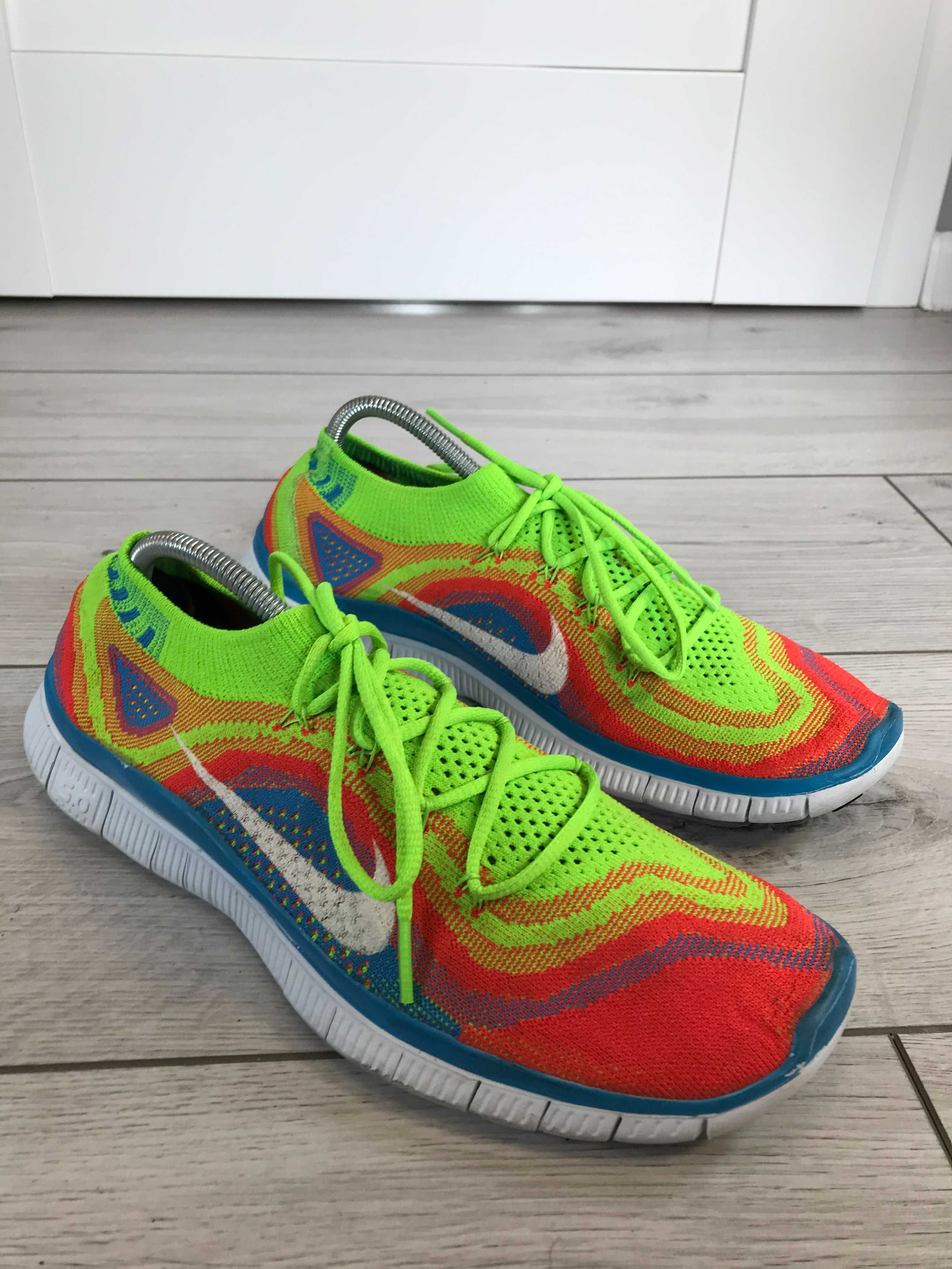 Buty do biegania Nike Free 5.0 Flyknit Rainbow rozm. 41