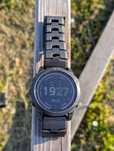 Garmin Fenix 7X Sapphire Solar bransoleta tytan, latarka mapy