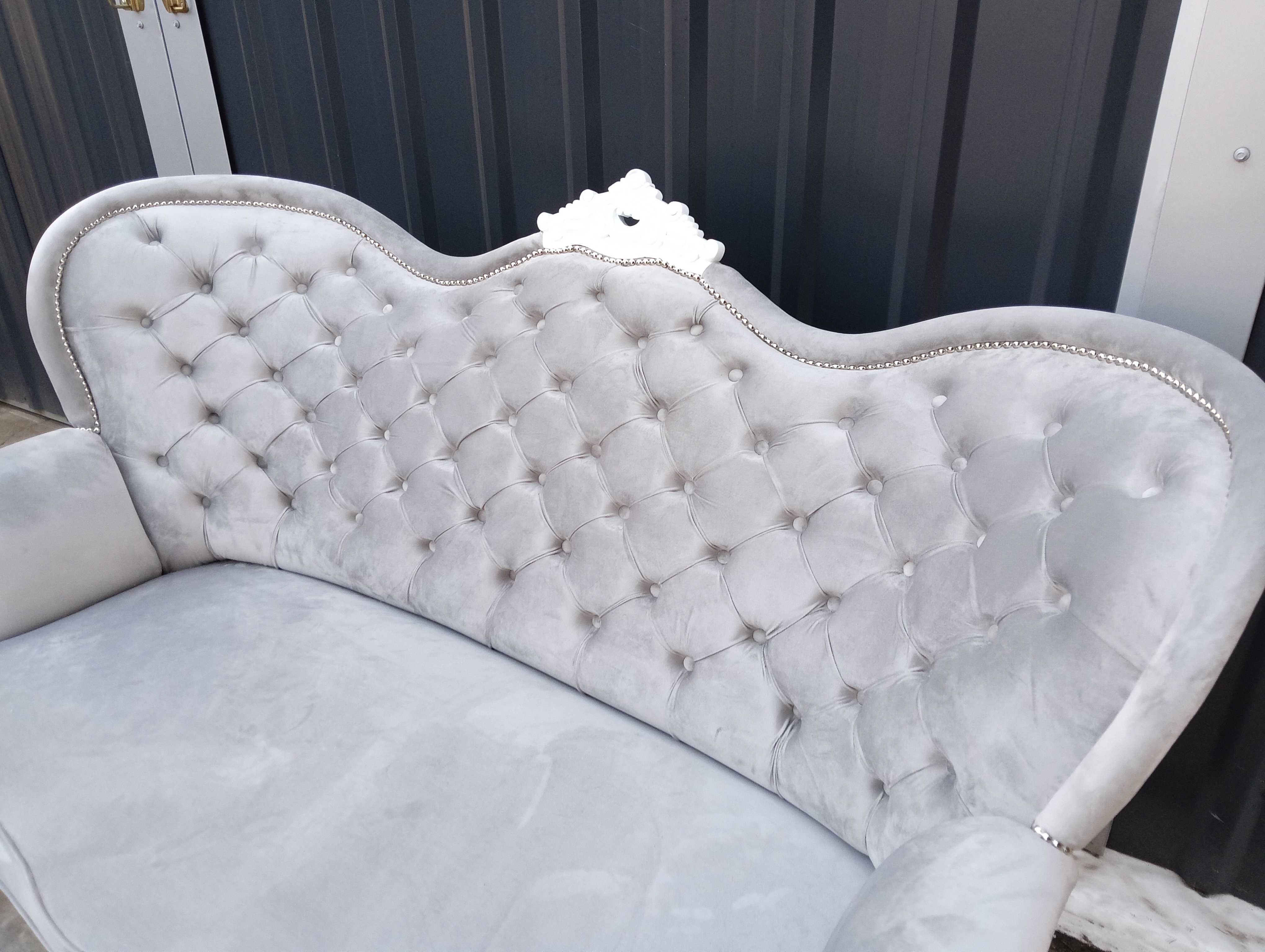 Kanapa sofa Ludwik antyk po renowacji