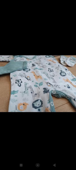 Zestaw niemowlęcy 56, stan idealny