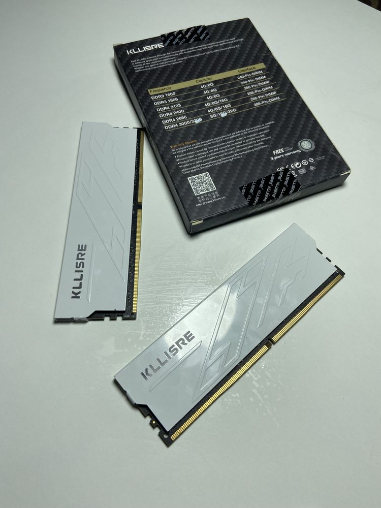 Ddr4 32gb 3200mhz (2*16) KLLISRE
