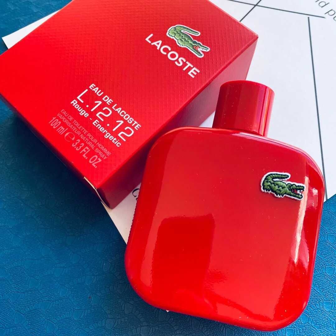 Męska woda toaletowa Crocodile Lacoaste Red Style w kolorze czerwonym