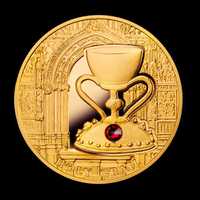 Święty Graal, 100 dolarów złota moneta, Seria: Tajemnice Historii