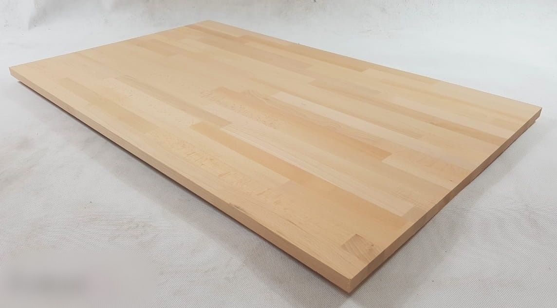 Blat drewniany bukowy gr 27mm 200x65cm kuchenny buk surowy schody trep