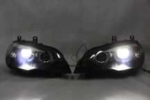 Lampy reflektory BI-LED przednie przód BMW E70 07-10 bi-xenon SKRĘTNY