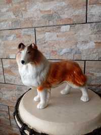 Porcelana Nelson anglia piesek Collie