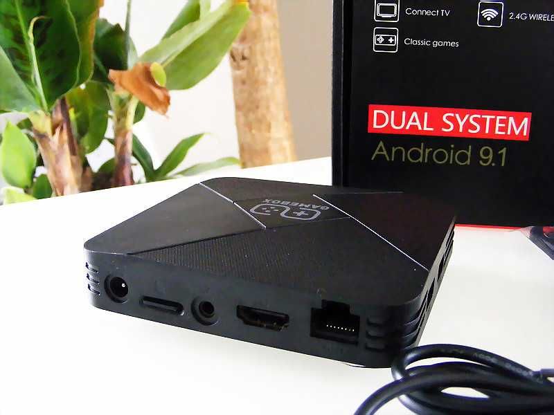 GAMEBOX G5 (konsola do gier, 2 bezprzewodowe pady)