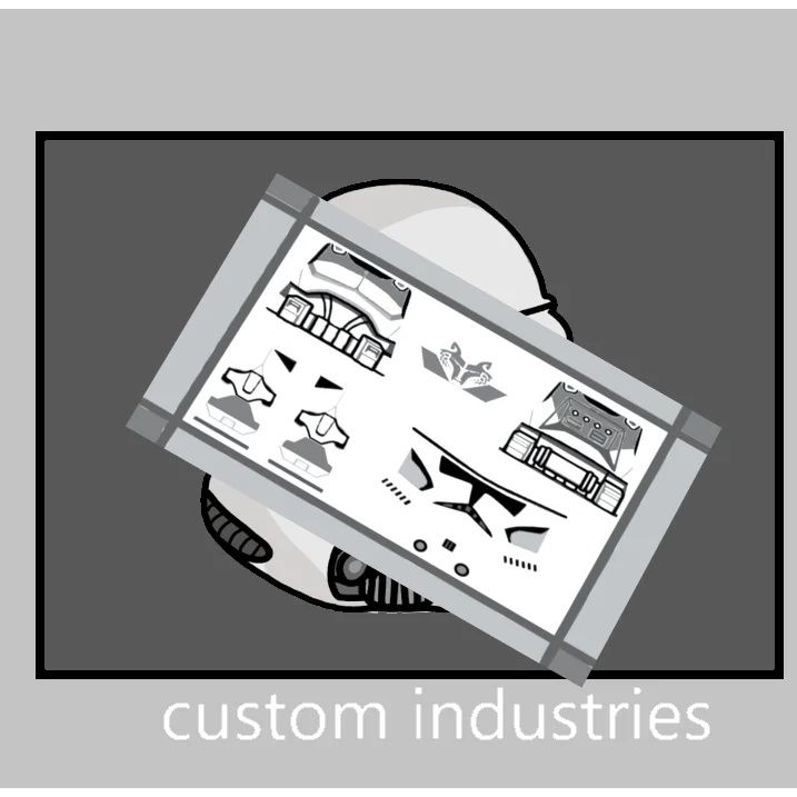 Kalkomania custom industries 104th