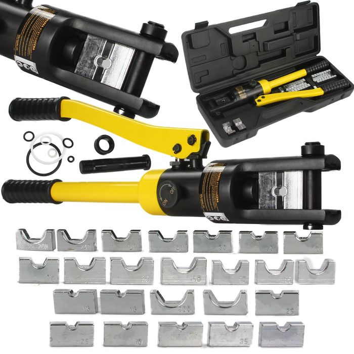 Zaciskarka Praska Hydrauliczna do Kabli Elektryczny 10-300mm2