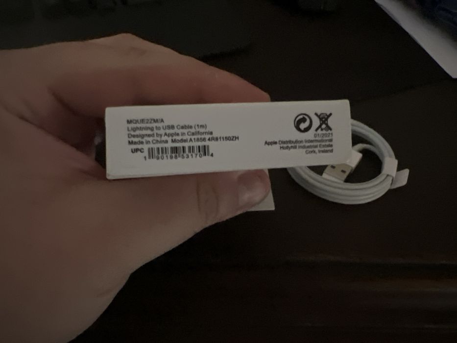 Kabel 1m Apple Lighting