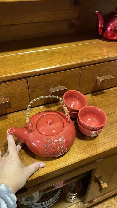 Servico de cha chines