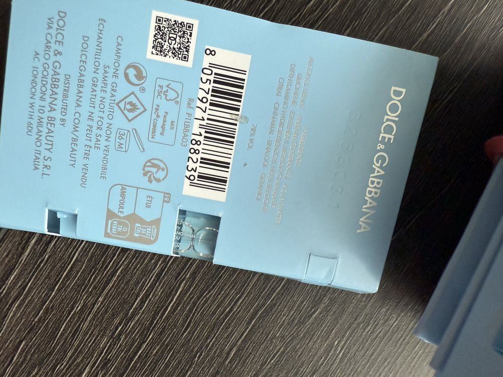 Perfumy woda toaletowa dolce gabbana light blue