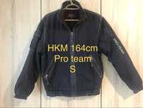 HKM pro team granatowa kurtka 164 cm Unisex jeździecka konie ocieplana