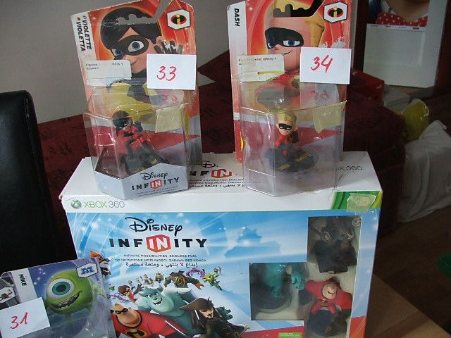 Disney Infinity 1.0, figurki, światy od