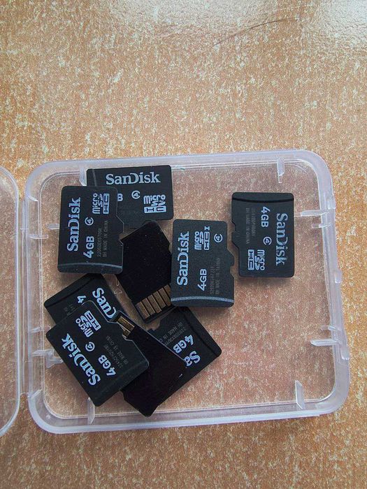 Micro sd SanDisk micro TF 4GB | Для телефону, плеєра, камери | C2
