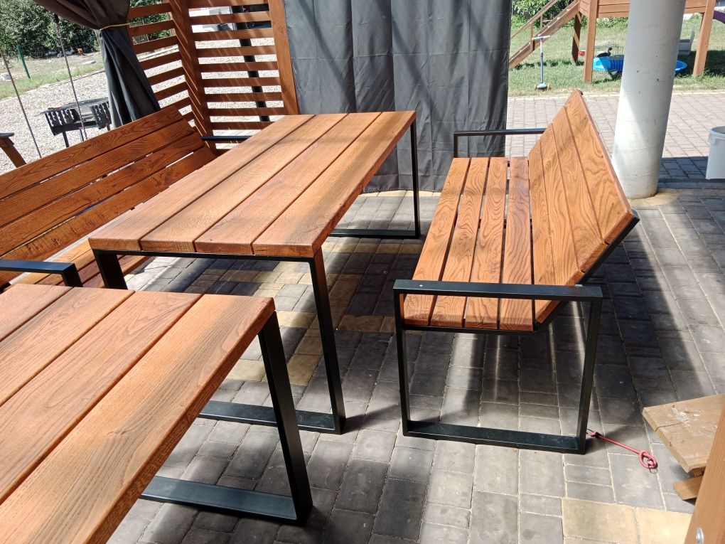 Zestaw mebli ogrodowych loft