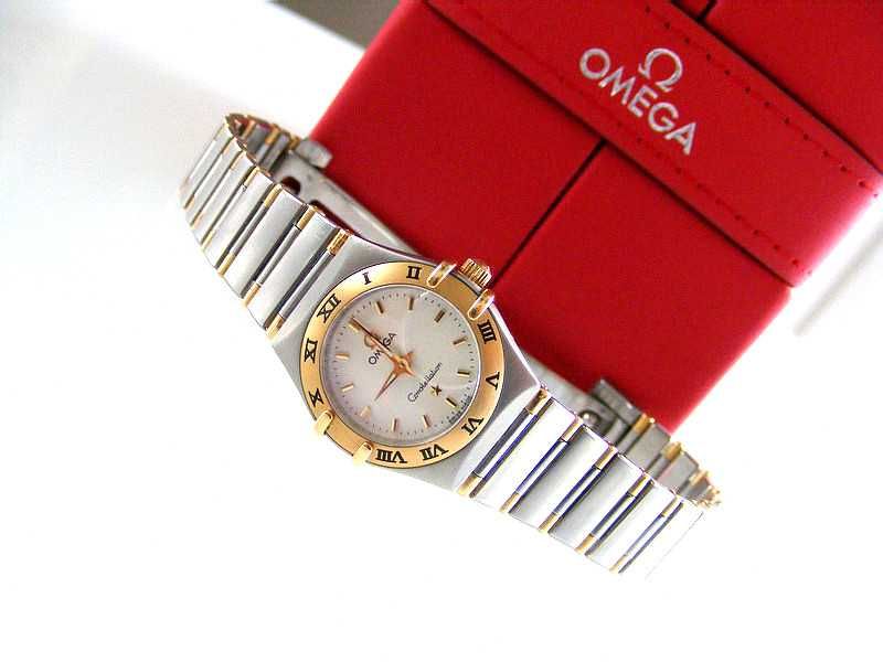Omega Constellation Gold Mini 18k złoto (zegarek damski, jak nowy)