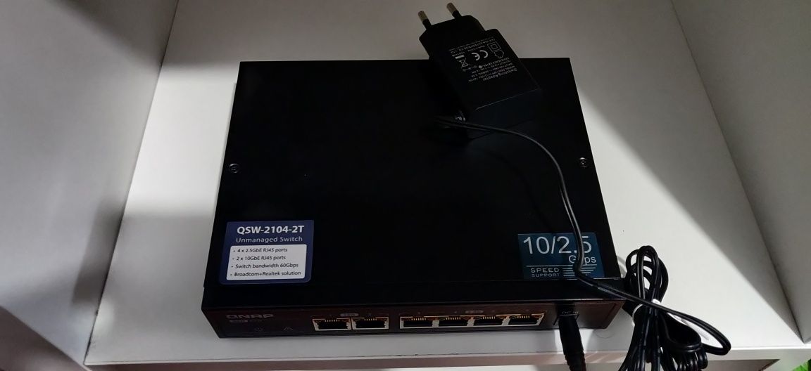 QNAP Switch Ethernet 2.5 / 10GbE