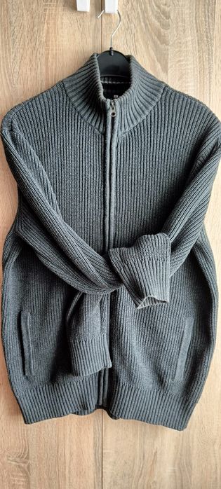 Sweter męski rozpinany