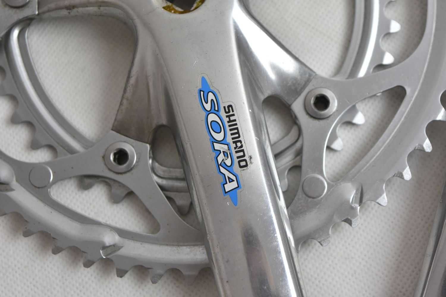 NIEUŻYWANA korba szosowa SHIMANO SORA fc-3300 ! kwadrat ! 170mm 52/39z