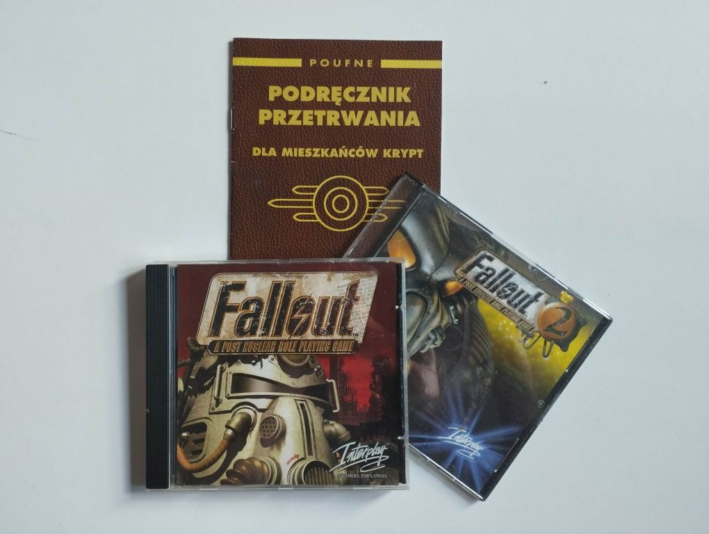 Kolekcjonerskie premierowe wydanie gier Fallout 1 i 2 - UNIKAT